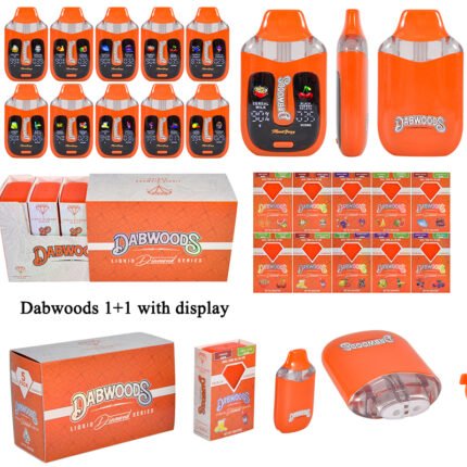 Dabwoods Disposables 2G Switch with Dual Tank 1+1g Vape Pen Empty Vapes Wholesale 500MOQ