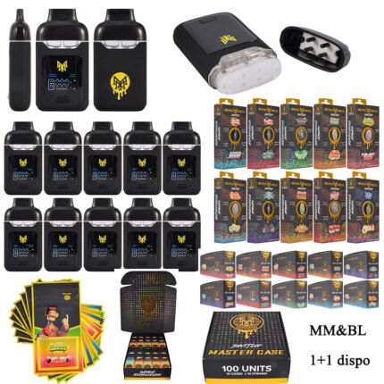 MM & Blinkers 1+1 Disposable 2G Dual Chambers Empty Vapes Wholesale