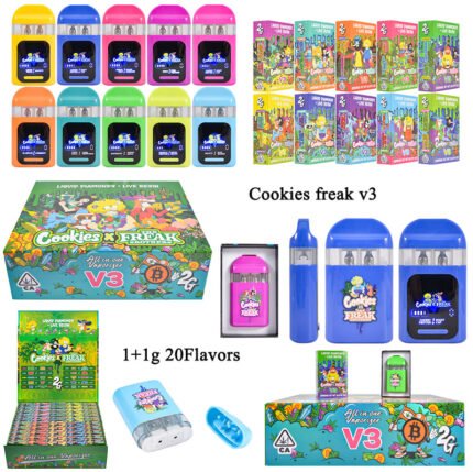 Cookies x The Freak Brothers V3 2G disposables 2ml Empty New Vapes Wholesale USA
